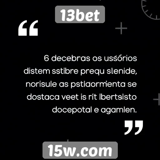 Opiniões de usuários sobre a experiência no 13bet