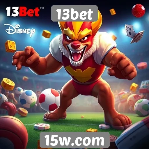 Variedade de jogos disponíveis na plataforma 13bet
